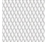Festnight Panneau de Grillage Etendu Acier Inox 100 x 85 cm 30x17x2,5 mm