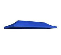 Festnight Toit de Tente de Réception Auvent de Remplacement Toile de Tonnelle 3 x 6 m Bleu