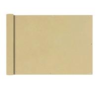 Festnight Voile d'ombrage Toile Solaire Rectangle en Tissu Oxford 75x600cm Beige pour Jardin Terrasse Balcon
