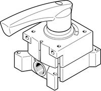 Festo 4/3 Soupape À Levier Épuisé G1/4 1150l/min - 3515082