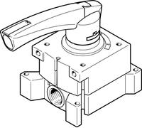 Festo 4/3 Soupape À Levier Manuel Épuisé G1/4 1150l/min - 3515542