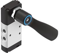 Festo 5/3 Soupape À Levier Épuisée G1/8 530L/Min -0.95 - 10Bar/-14 - 145Psi - 4165867