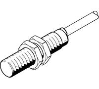 FESTO 553542 - Détecteur de proximité inductif, 3 mm, câble de connexion, 2,5 M