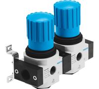 Festo Regulatrice De Pression Combinaison De Détendeur G3/8'' 0.5-7bar 3800l/min Midi - 528956