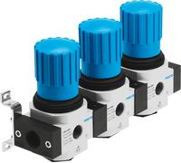 Festo Regulatrice De Pression Combinaison De Détendeur G3/8'' 0.5-7bar 3800l/min Midi - 528972