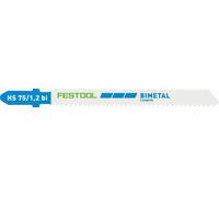 Festool 204270 LAME DE SCIE SAUTEUSE METAL STEEL/STAINLESS STEEL HS 75/1,2 BI/5 5 pc(s)