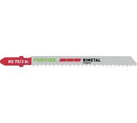 Festool 204336 LAME DE SCIE SAUTEUSE PLASTICS SOLID MATERIAL HS 75/3 BI/5 5 pc(s)