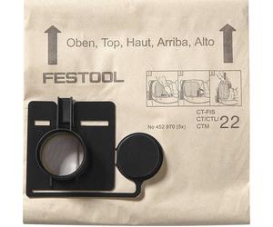 Festool 452972 Sac filtrant 5 pc(s)