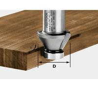 Festool 490090 Fraise à chanfreiner Carbure de tungstène Dimension produit, Ø 27 mm