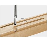 Festool 490955 Fraise à rainurer Longueur 55 mm Dimension produit, Ø 6 mm Longueur de travail 14 mm Diamètre de tige 8 mm