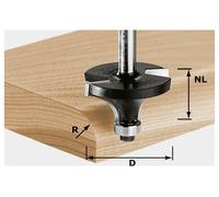 Festool 491009 Fraise à moulurer Longueur 49 mm Dimension produit, Ø 16.70 mm Longueur de travail 9 mm Diamètre de tige 8 mm