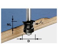 Festool 491026 Fraise à chanfreiner Longueur 54 mm Dimension produit, Ø 24 mm Longueur de travail 11 mm Diamètre de tige 8 mm