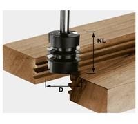 Festool 491034 Fraise à abouter Longueur 62 mm Dimension produit, Ø 34 mm Longueur de travail 32 mm Diamètre de tige 8 mm