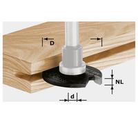 Festool 491058 Fraise à rainurer Dimension produit, Ø 40 mm Longueur de travail 3.50 mm Diamètre de tige 6 mm