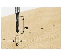 Festool 491066 Foret pour cheville 5 mm Longueur totale 53.50 mm 1 pc(s)