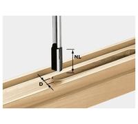 Fraise à rainurer avec queue de 12 mm FESTOOL HW S12 D16/45 - 491090