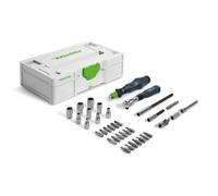 Festool Ensemble d'outils SYS3 S 76-1/4''-CE RA, 37 unités