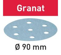 Festool Abrasif STF D90/6 P1200 GR/50 Granat - 498329