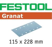 Festool abrasifs grenat 115x228 P240 GR/100