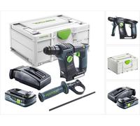 Festool BHC 18-Basic Marteau perforateur sans fil 18 V 1,8 J SDS Plus Brushless + 1x batterie 4,0 Ah + chargeur + Systainer