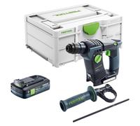 Festool BHC 18-Basic Marteau perforateur sans fil 18 V 1,8 J SDS Plus Brushless + 1x batterie 4,0 Ah + Systainer - sans chargeur