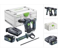 Festool BHC 18-Basic marteau perforateur sans fil 18 V 1.8 J SDS Plus Brushless + 1x batterie 5.0 Ah + chargeur + systainer
