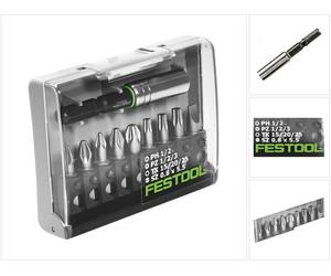 FESTOOL Bit-Box MIX + BH 60-CE pour toutes les perceuses-visseuses sans fil Festool, 10 pièces