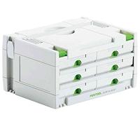 Festool - Boîte de rangement - SYS 3-SORT/4, blanc, SYS 3-SORT/6