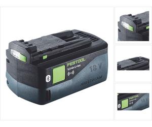 Festool BP 18 Li 5,0 ASI Batterie 5,0Ah 18V / 5000mAh Li-Ion Bluetooth avec indicateur de charge (577660)