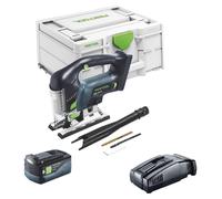 Festool CARVEX PSBC 420 EB-Basic Scie sauteuse pendulaire sans fil 18 V 120 mm Brushless + 1x batterie 5,0 Ah + chargeur rapide + Systainer
