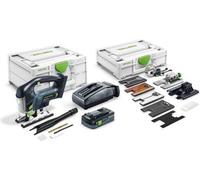 Festool CARVEX PSBC 420 HPC 4,0 EBI-Set Scie sauteuse pendulaire sans fil 18 V ( 576536 ) 120 mm Brushless + 1x batterie 4,0 Ah + chargeur + systainer + accessoires