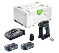 Festool CXS 18-Basic Perceuse-visseuse sans fil 18 V 40 Nm Brushless + 1x batterie 4,0 Ah + chargeur rapide + Systainer