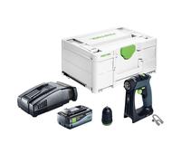 Festool CXS 18-Basic Perceuse-visseuse sans fil 18 V 40 Nm Brushless + 1x batterie 8,0 Ah + chargeur rapide + Systainer