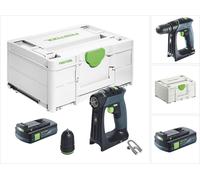 Festool CXS 18 Perceuse-visseuse sans fil 18 V 40 Nm Brushless + 1x batterie 3,0 Ah + Systainer - sans chargeur