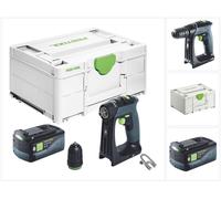 Festool CXS 18 Perceuse-visseuse sans fil 18 V 40 Nm Brushless + 1x batterie 5,0 Ah + Systainer - sans chargeur