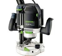 Festool Défonceuse OF 2200 EB-Set - Défonceuse Professionnelle | 2 200 W, course 80 mm, pince 6-12,7 mm, raccordement dépoussiérage Ø 36/27 mm, câble 4 m