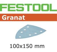 FESTOOL Delta feuilles abrasives Granat STF 100 x 150mm 7 trous P240, 100pcs NF : 577550