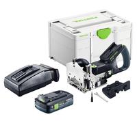 Festool DFC 500 E-Basic Fraiseuse à cheville sans fil 18 V 4 - 10 mm + 1 batterie 4,0 Ah + chargeur + Systainer