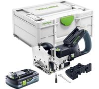 Festool DFC 500 E-Basic Fraiseuse à cheville sans fil DOMINO 18 V 4 - 10 mm + 1x batterie 4,0 Ah + Systainer - sans chargeur