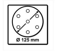 Festool Disque abrasif ponceuse orbitale - 125 mm