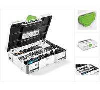 Festool Domino Assortiment de connecteurs KV-SYS D8 dans SYS 1 T-LOC SYSTAINER pour fraiseuses à tourillonner ( 203170 )