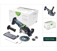 Festool DSC-AGC 18-125 FH Li EB-Basic Système de tronçonnage sans fil à main levée 125mm 18V Brushless ( 575759 ) + Coffret de transport - sans batterie, sans chargeur
