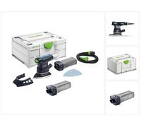 Festool DTS 400 REQ-Plus Ponceuse Delta 100 x 150 mm, 250 W + Coffret Systainer + Sac récupérateur de poussière SB-Longlife RTS/DTS/ETS (201693) (576064)