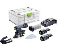 Festool DTSC 400 3,0 I-Plus 577508 Ponceuse Delta sans fil + batterie, + chargeur 18 V 3.00 Ah 100 x 150 mm