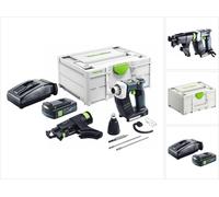 Festool DURADRIVE DWC 18-2500 Basic Visseuse de chantier sans fil 18 V 18 Nm Brushless + 1x batterie 3,0 Ah + chargeur + Systainer