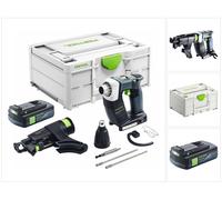 Festool DURADRIVE DWC 18-2500 Basic Visseuse de chantier sans fil 18 V 18 Nm Brushless + 1x batterie 3,0 Ah + Systainer - sans chargeur
