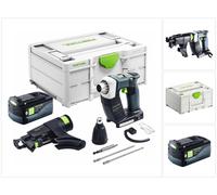 Festool DURADRIVE DWC 18-2500 Basic Visseuse de chantier sans fil 18 V 18 Nm Brushless + 1x batterie 5,0 Ah + Systainer - sans chargeur