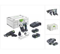Festool DURADRIVE DWC 18-2500 HPC 4,0 I-Plus Visseuse de chantier sans fil 18 V 18 Nm Brushless ( 576498 ) + 2x batterie 4,0 Ah + chargeur + Systainer ( successeur de 574743 )