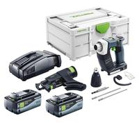 Festool DURADRIVE DWC 18-4500 Basic Visseuse de chantier sans fil 18 V 14 Nm Brushless + 2x batterie 8,0 Ah + chargeur rapide + Systainer