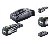 Festool Energie Set 1x BP 18 Li 3,0 Ergo I Batterie 18 V 3,0 Ah / 3000 mAh Li-Ion ( 577704 ) + chargeur TCL 6 ( 201135 )